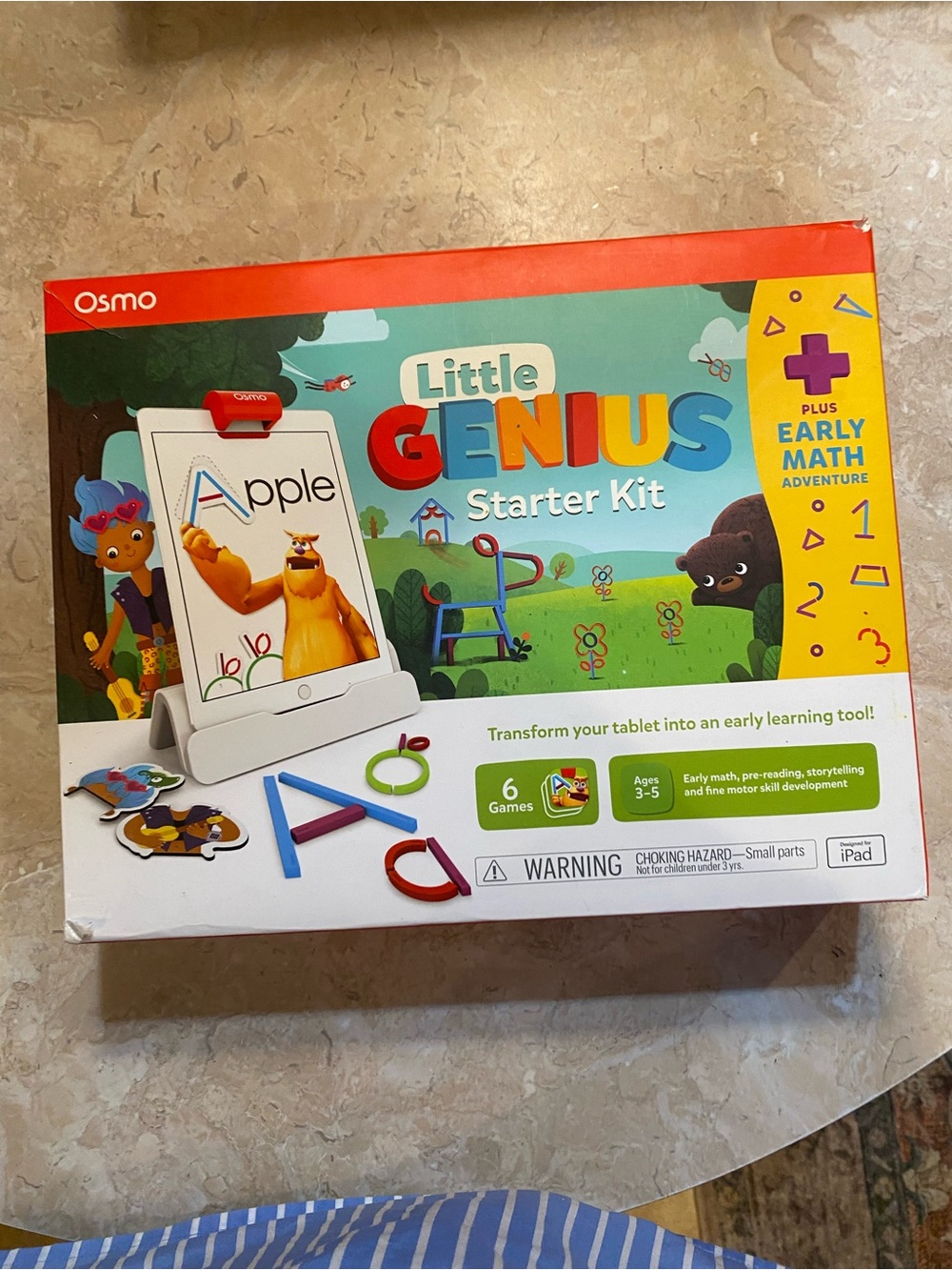 Osmo Little Genius Starter Kit – Blue and Red Educational Toy Set